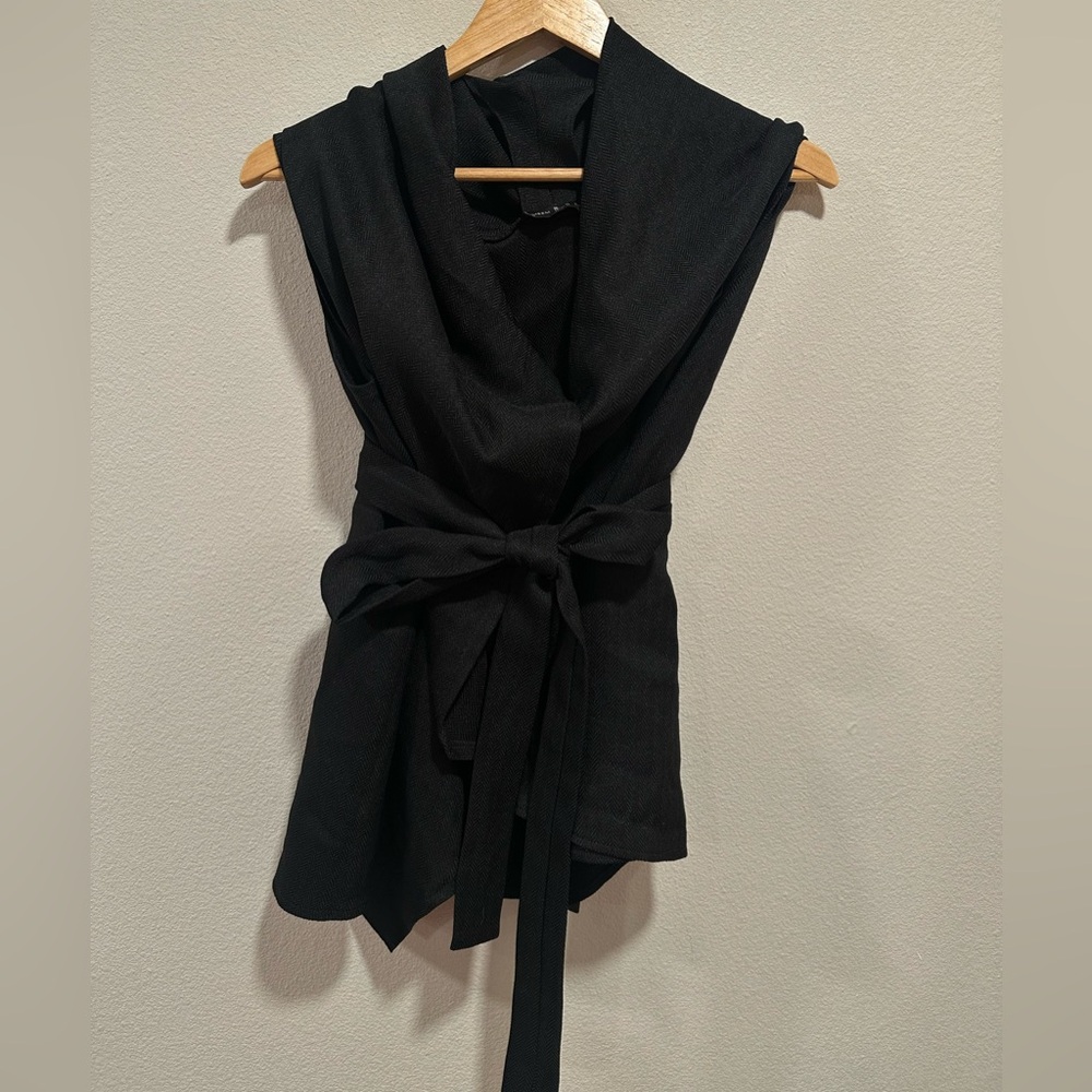 Meem Label Kimono Wrap Top - Picture 3 of 10